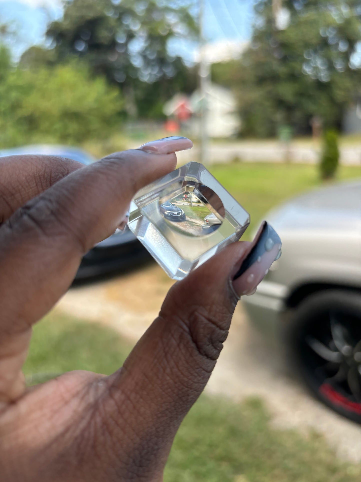 Small Glass Glue Pallete